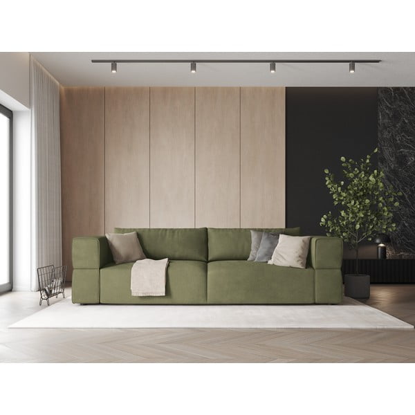 Canapea verde-deschis 248 cm Esther – Milo Casa-image-1