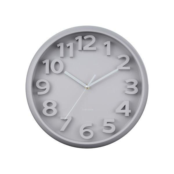 Ceas de perete ø 33,5 cm Elevated Classic Numbers – Karlsson