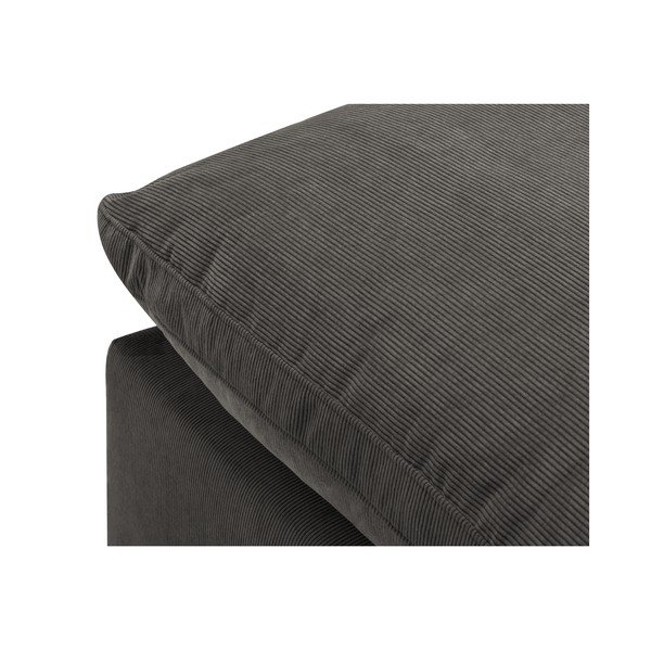 Modul cu tapițerie din catifea pentru canapea colț de dreapta Windsor & Co Sofas Galaxy, maro închis-image-4