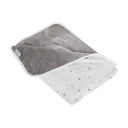 Pătură pentru copii alb-gri din bumbac 80x80 cm Strenenzauber – Roba