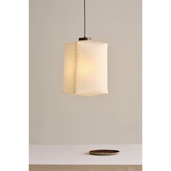 Lustră bej din hârtie ø 35 cm Sally – Jotex-image-1