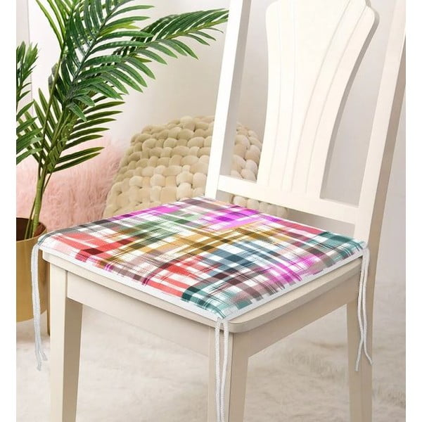 Pernă de scaun 40x40 cm Colour Crisscross – Mila Home-image-3