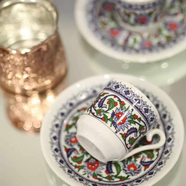 Set 6 cești cafea Ornament, 50 ml-image-1