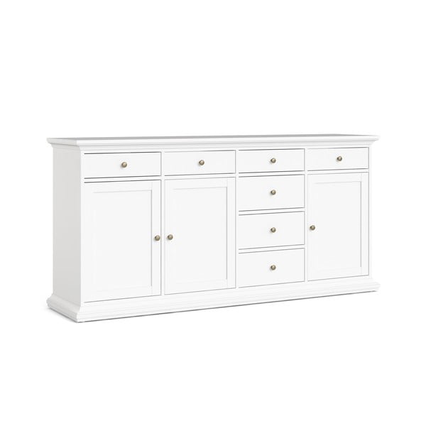 Comodă albă joasă 189x92 cm Paris – Tvilum-image-4