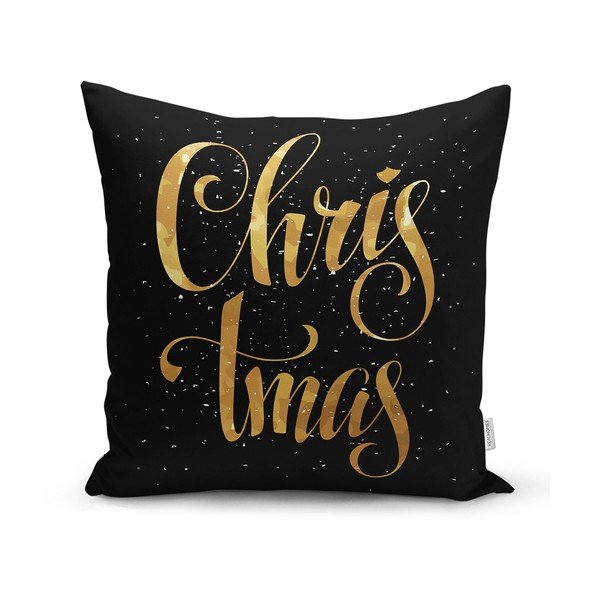 Față de pernă 43x43 cm  cu model de Crăciun Merry Christmas – Mila Home