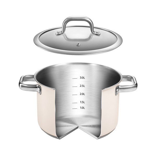 Set de vase pentru gătit 8 buc. din oțel inoxidabil Delight – Tescoma-image-3