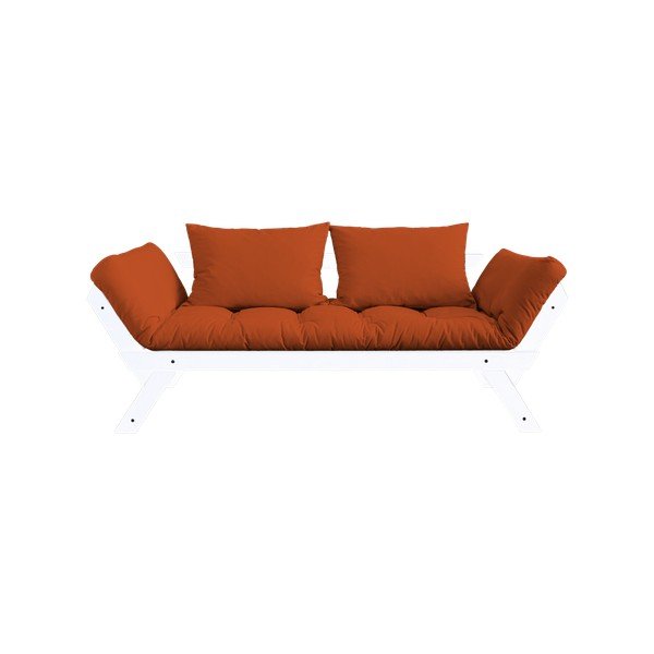Canapea extensibilă Karup Bebop White/Orange-image-3