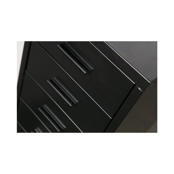 Dulap mobil cu sertare De Eekhoorn Soof, negru-image-3