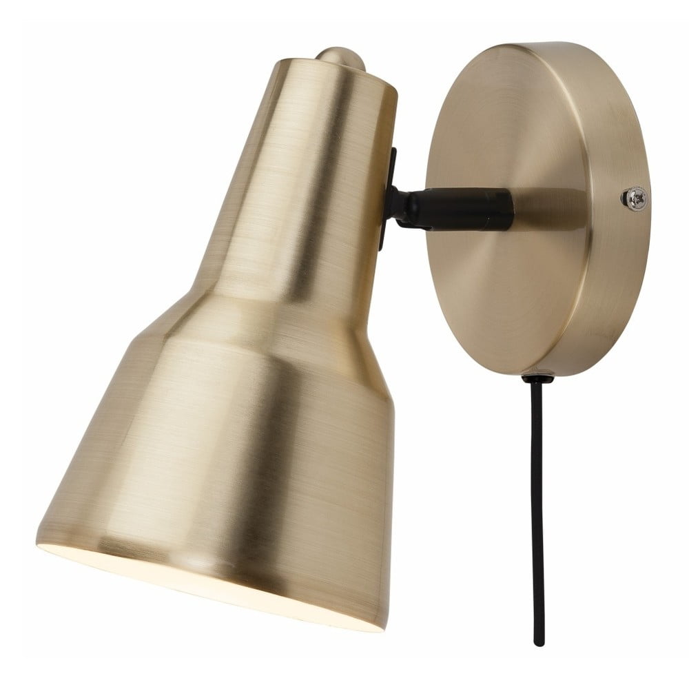 Aplică de perete aurie ø 22 cm Valencia – it\'s about RoMi