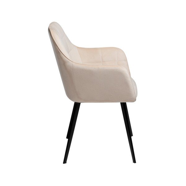 Scaun cu cotiere DAN–FORM Denmark Embrace Velvet, bej-image-3