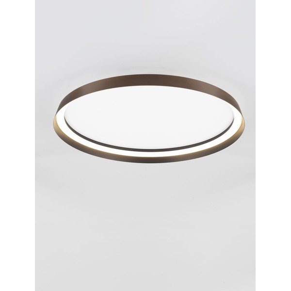 Plafonieră maro LED cu intensitate reglabilă din aluminiu Ormi – Nova Luce-image-4