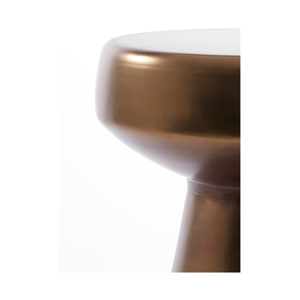 Măsuță auxiliară rotundă din metal ø 38 cm Dakwa – Light & Living-image-2