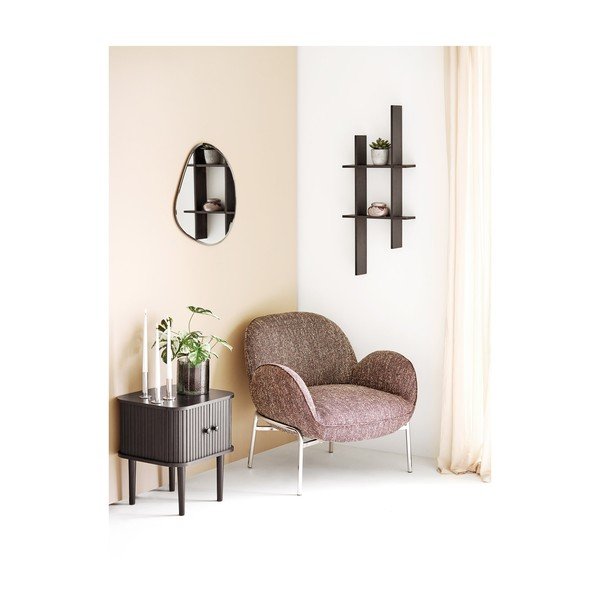Măsuță auxiliară din lemn de pin 40x45 cm Nikko – House Nordic-image-4