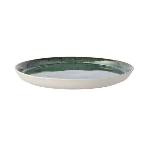 Farfurie albă/verde din gresie ø 27 cm Gastro White/Green – Bitz-image-2