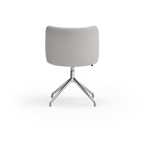 Scaun de sufragerie gri deschis tapițat Mogi – Teulat-image-4