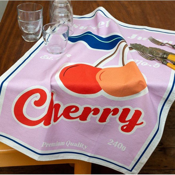 Prosop de vase din bumbac 70x50 cm Cherry – Rex London-image-1