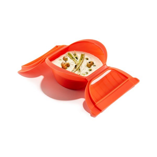 Recipient din silicon pentru gătire la aburi – Lékué-image-4