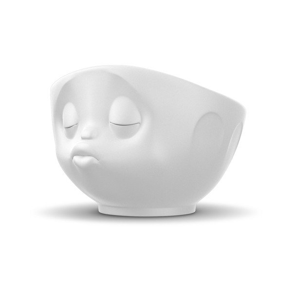 Bol porțelan, sărut, 58products, alb mat-image-1