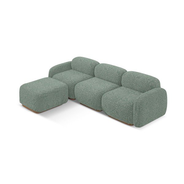 Colțar modular verde deschis (cu colț variabil) Ailani – Makamii-image-2