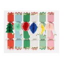 Pocnitori de Crăciun 6 buc. Honeycomb  – Meri Meri