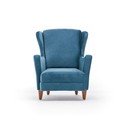 Fotoliu wing albastru  Lola Brejer – Artie