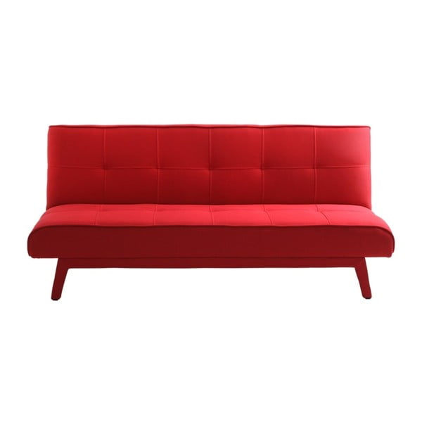 Canapea extensibilă pentru 2 persoane Modes, roșu