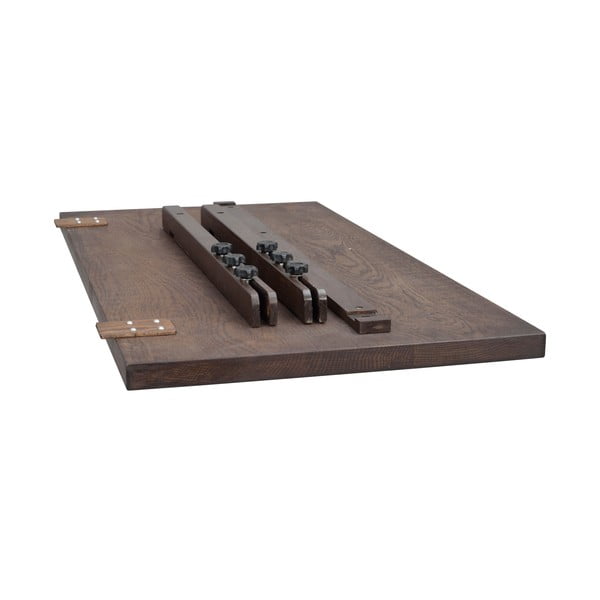 Extensie pentru masă cu aspect de lemn de stejar 100x50 cm Plainfield – Rowico-image-4