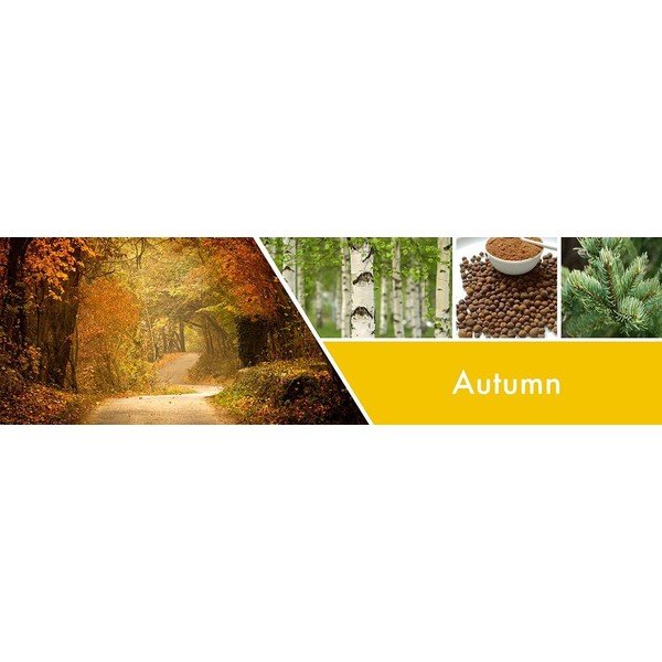 Lumânare parfumată în recipient de sticlă Goose Creek Autumn, 35 ore de ardere-image-1