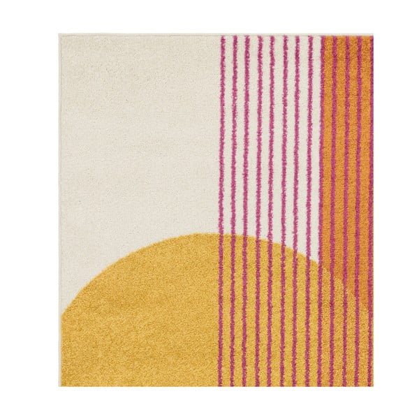 Covor galben-portocaliu 160x230 cm Muse Orange Retro – Asiatic Carpets-image-4