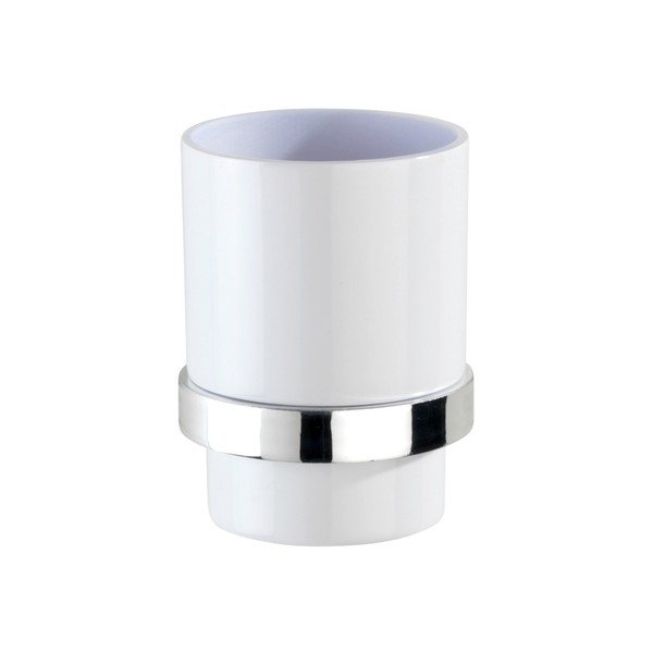 Suport autoadeziv cu pahar pentru periuțele de dinți Wenko Quadro-image-1