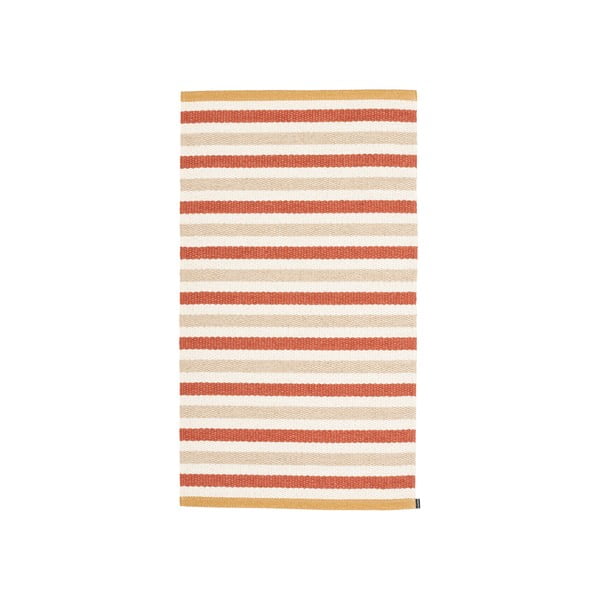 Covor pentru exterior și interior cărămiziu/crem 70x120 cm Teo Brick – Pappelina-image-3