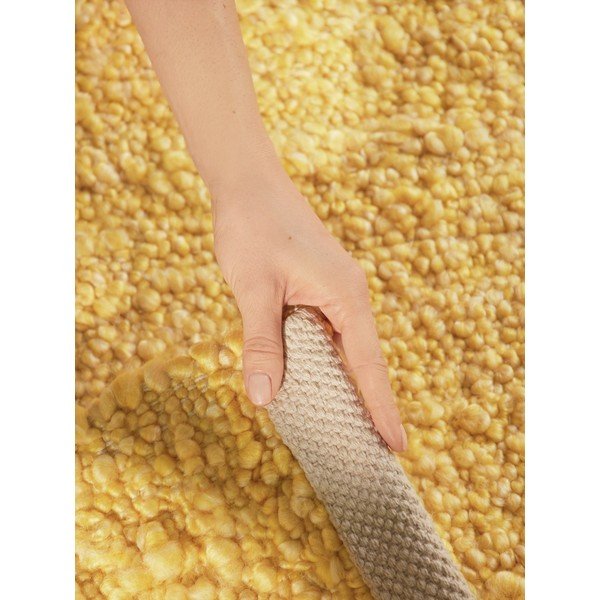 Covor galben țesut manual din material bouclé 120x170 cm Notting Hill Portobello – Ted Baker-image-4