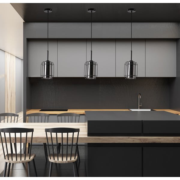 Lustră neagră ø 15 cm Jonera – Candellux Lighting-image-1