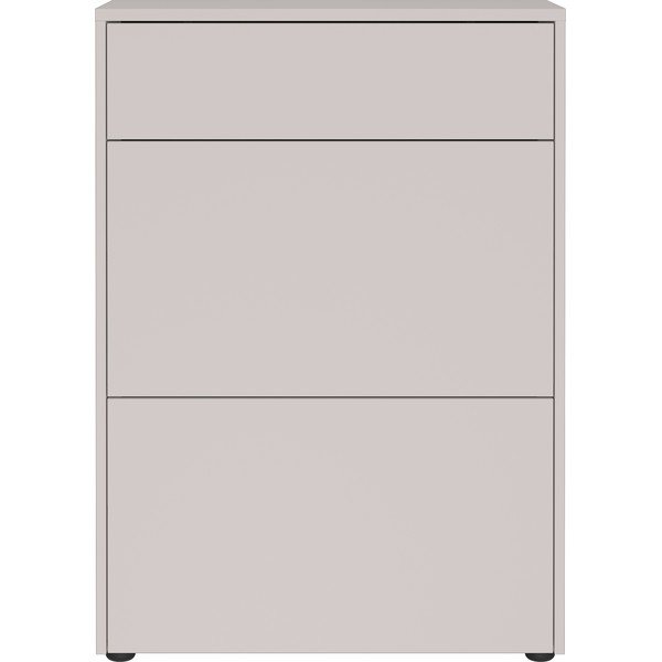 Dulap crem cu aspect mat 70x99x34 cm Binetto – Germania-image-3