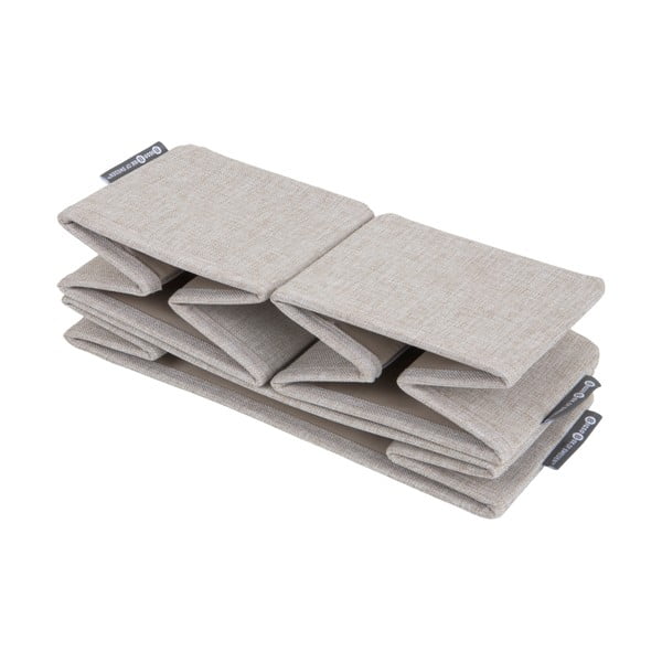 Set 3 organizatoare Bigso Box of Sweden Drawer, bej-image-4