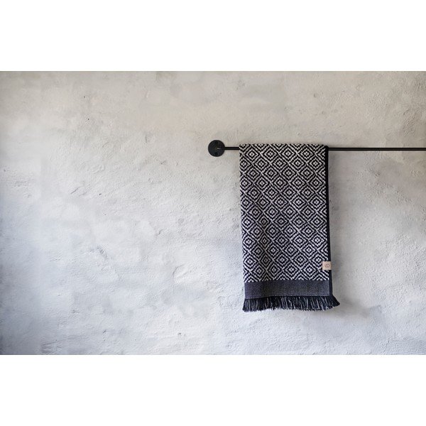 Prosoape alb-negru 2 buc. din bumbac 35x60 cm Morocco – Mette Ditmer Denmark-image-1
