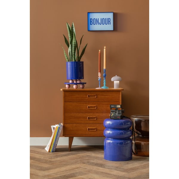 Tavă decorativă din metal ø 25 cm Double Funky – PT LIVING-image-1