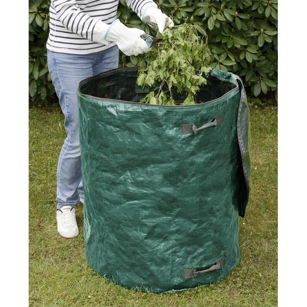 Recipient pentru deșeuri compostabile verde închis 275 l – Maximex-image-1