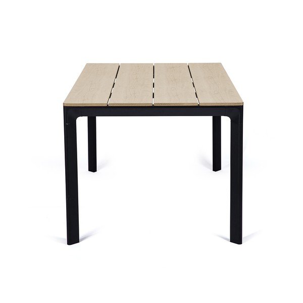 Set mobilier de grădină pentru 4 persoane cu scaune roșii Trapani și masă Thor, 147 x 90 cm-image-2