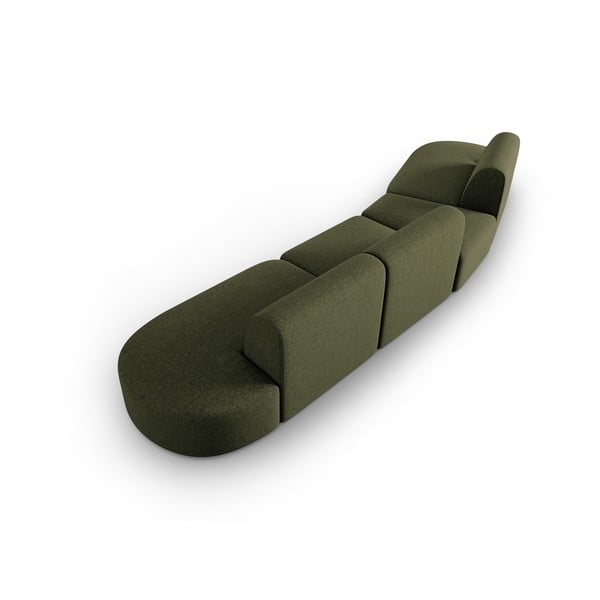 Canapea verde 412 cm Shane – Micadoni Home-image-3