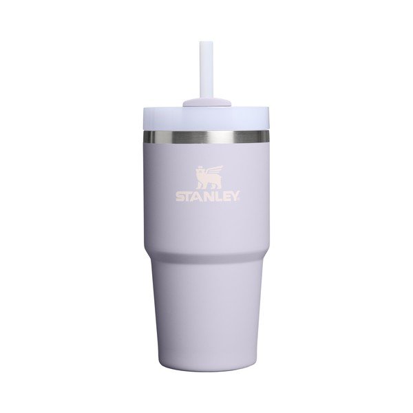 Termos mov lavandă cu pai din oțel inoxidabil 600 ml Quencher H2.O FlowState™ Tumbler Purple Dust – Stanley