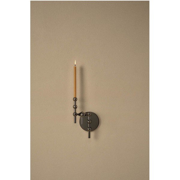Vază negru-lucios din metal (înălțime 10 cm) Nagel – STOFF Nagel-image-3