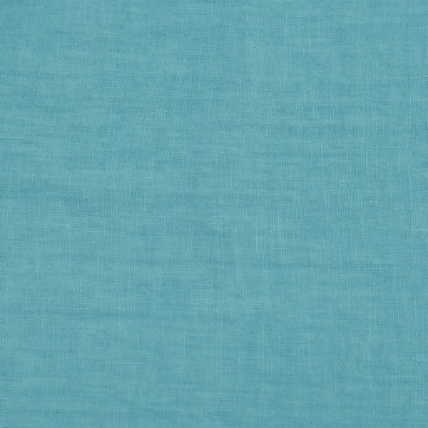 Draperie turcoaz din in 140x300 cm Coastal Blue – Linen Tales-image-1