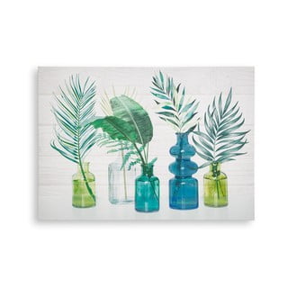 Tablou de perete Art for the home Tropical Palm Bottles, 70 x 50 cm