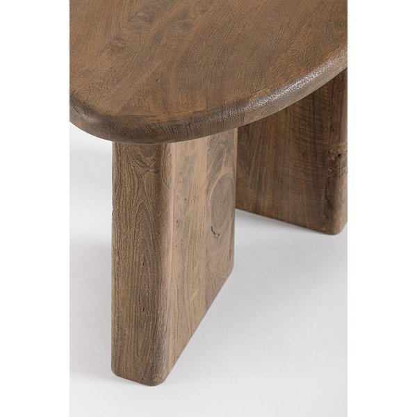 Măsuță de cafea în culoare naturală din lemn de mango 45x60 cm Zacatecas – Bizzotto-image-4
