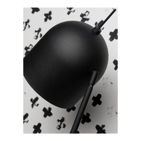 Lampadar negru/gri cu abajur din metal (înălțime 147 cm) Madrid – it's about RoMi-image-1