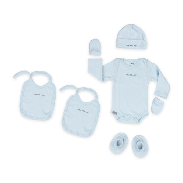 Set îmbrăcăminte bebeluș Naf Naf Liso, albastru
