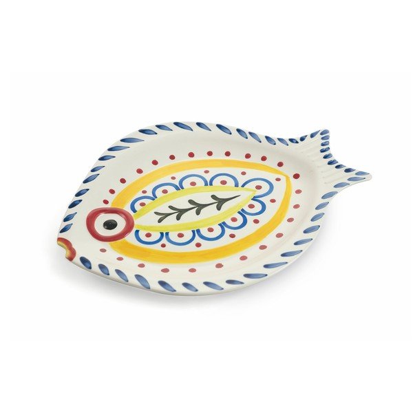 Set 4 farfurii din piatră dolomit VDE Tivoli 1996 Sashimi Fish-image-1