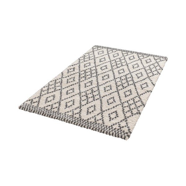 Covor Mint Rugs Ornament, 160 x 230 cm, gri deschis-image-1