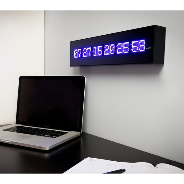  Ceas - calendar de perete cu LED Calendar Wall Clock-image-1